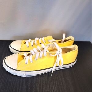 Yellow Converse Sneakers (Women's)